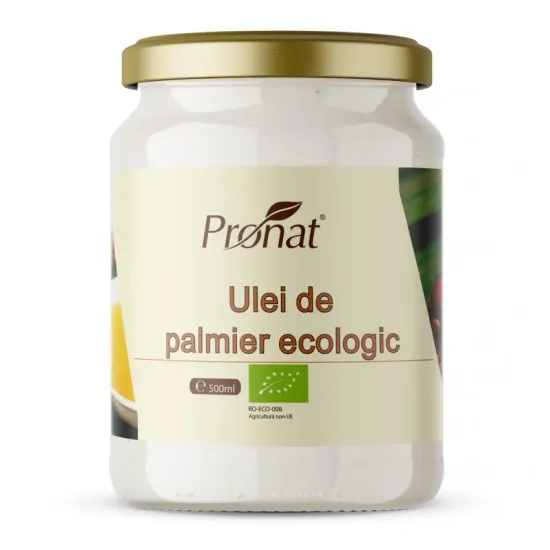 Ulei de palmier bio, 500ml Pronat