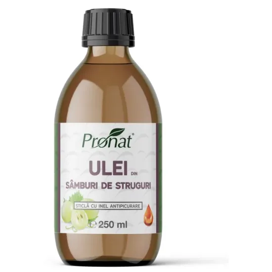 Ulei din samburi de struguri, 250ml Pronat