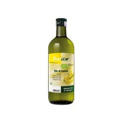 Ulei din seminte de rapita bio extravirgin, 1000ml Crudolio Ulei din seminte de rapita bio extravirgin, 1000ml Crudolio