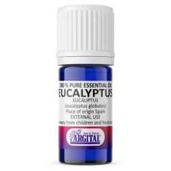 Ulei esential de eucalipt, 10ml Argital Ulei esential de eucalipt, 10ml Argital