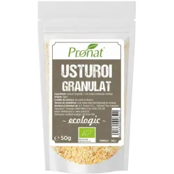 Usturoi uscat granulat fin bio, 50g Pronat Usturoi uscat granulat fin bio, 50g Pronat