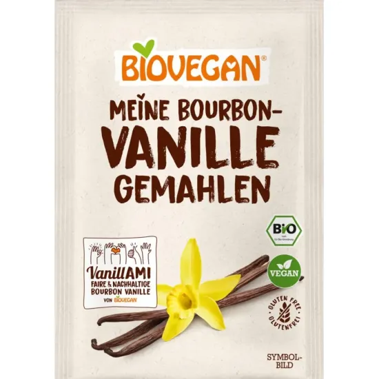 Vanilie bio macinata, 5g Biovegan