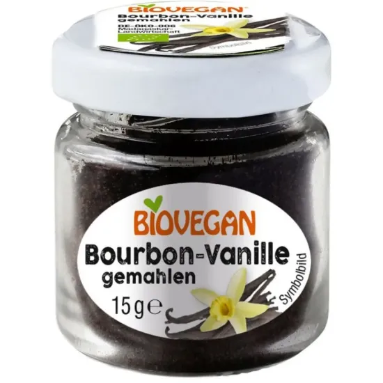 Vanilie bourbon bio macinata, 15g Biovegan