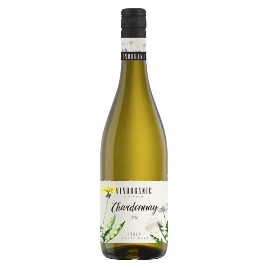 Vin alb bio Chardonnay 13% vol, 75cl Vinorganic