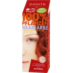 Vopsea bio pentru par, din plante, rosu natural, 100g Sante Vopsea bio pentru par, din plante, rosu natural, 100g Sante