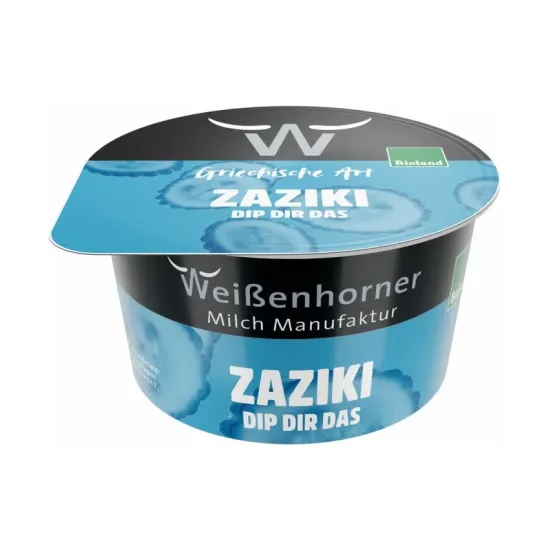 Zaziki bio in stil grecesc, 175g Weisenhorner Milch Manufaktur