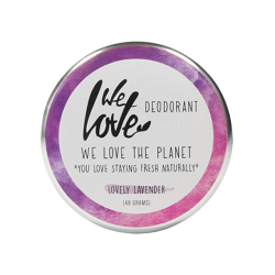 Deodorant crema Lovely Lavender, 48g We Love the Planet Deodorant crema Lovely Lavender, 48g We Love the Planet