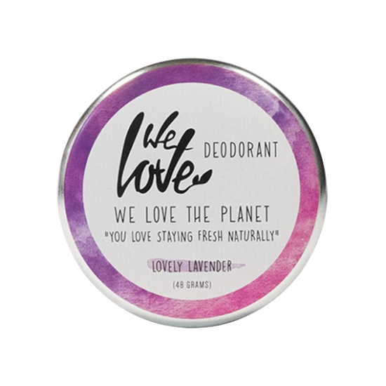 Deodorant crema Lovely Lavender, 48g We Love the Planet Deodorant crema Lovely Lavender, 48g We Love the Planet