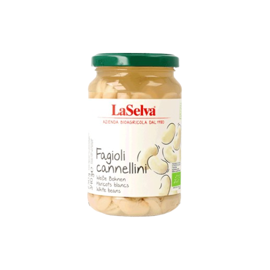 Fasole Cannellini bio fiarta, 340g LaSelva